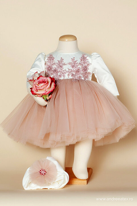 1139-rochita-botez-maneca-lunga-cu-bolero-sara-roz-vintage-3
