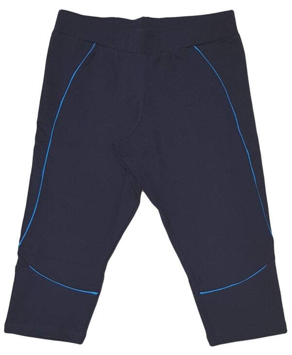 Pantaloni Sport fete 3/4 bleumarin