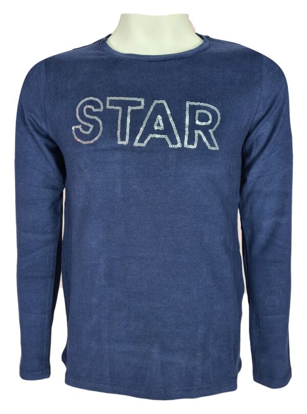 Bluza fete STAR bleumarin