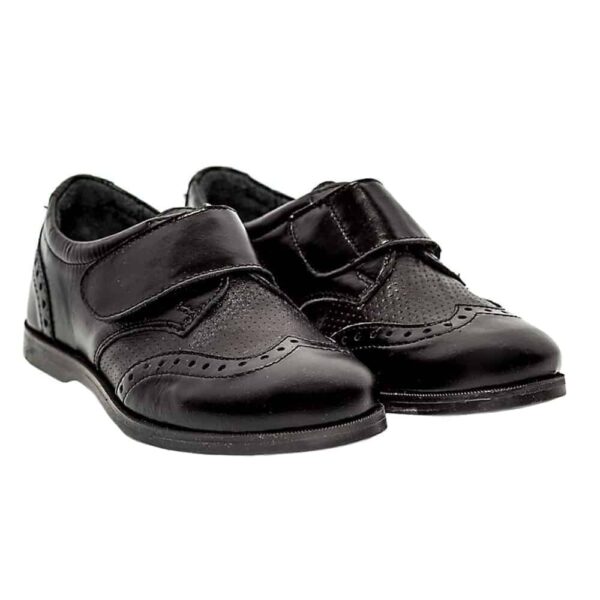 Pantofi eleganti baieti FRIGERIO Nero cu arici