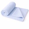 Păturică bebe botez albastru SOFFI