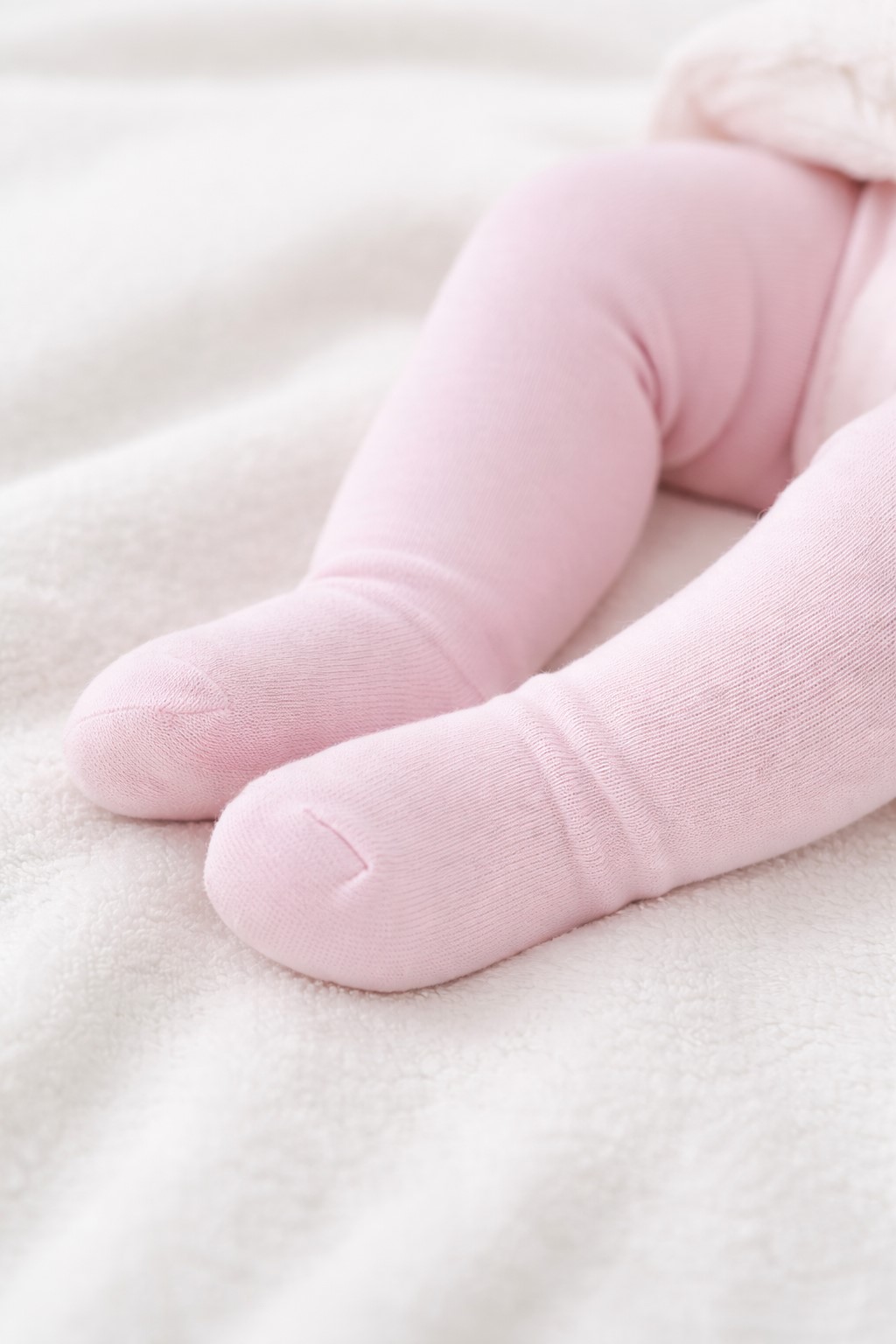 ciorapi lungi roz bebe