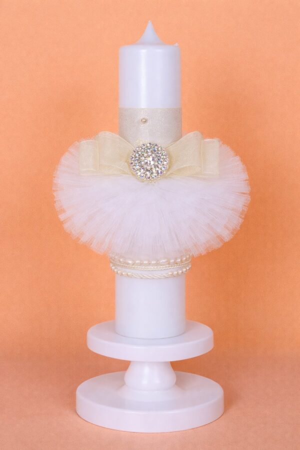 Lumanare botez IVORY