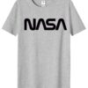 Tricou copii unisex , NASA gri