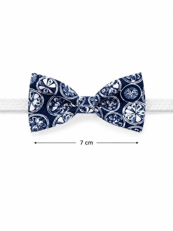 Papion bebelusi print floral 7 cm