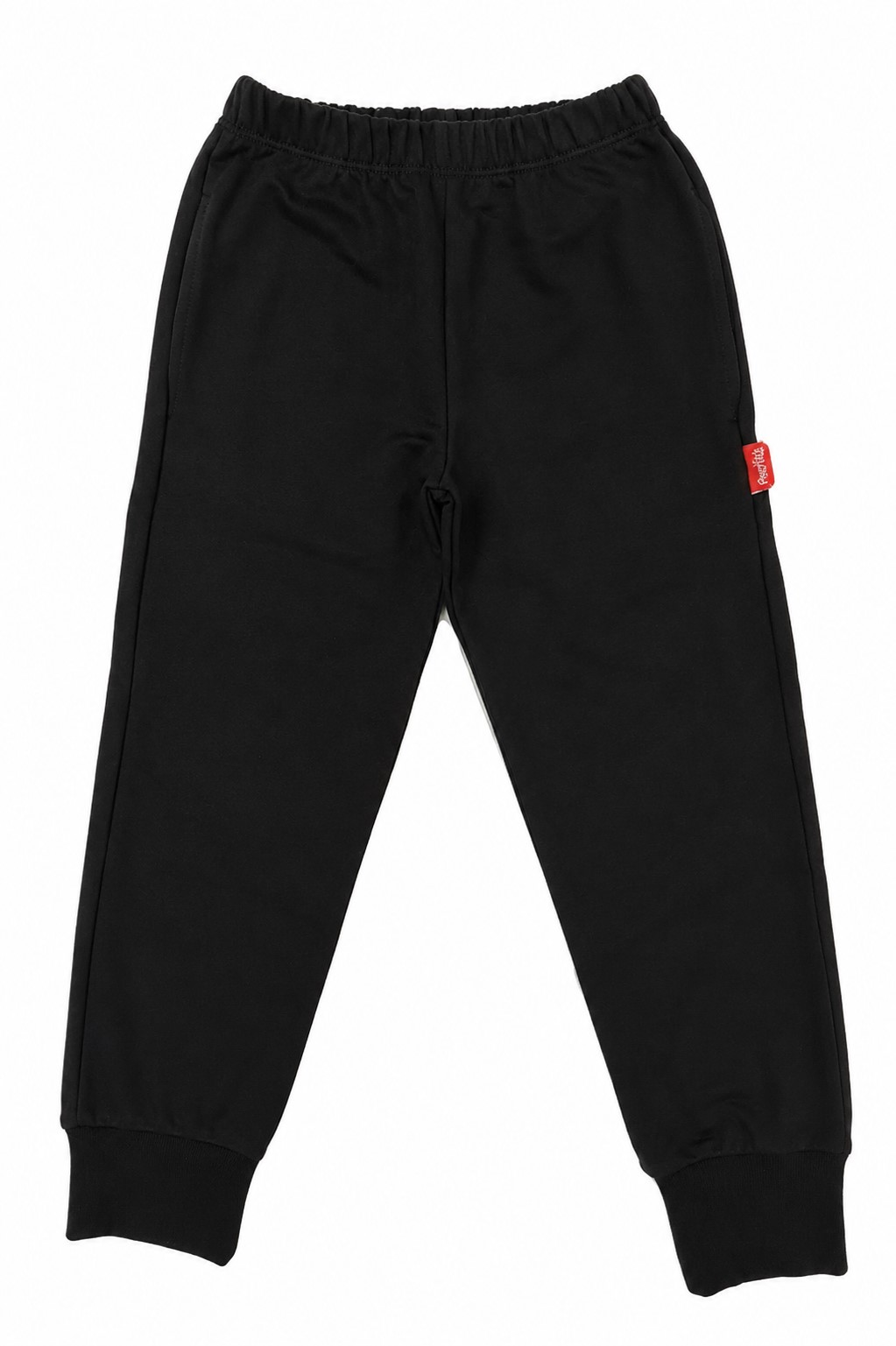 pantaloni trening bumbac copii negru2