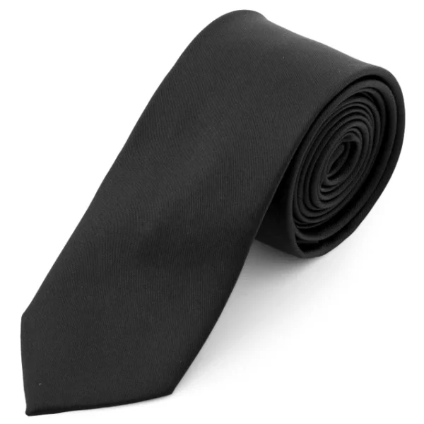Cravata copii si adulti cu nod, negru