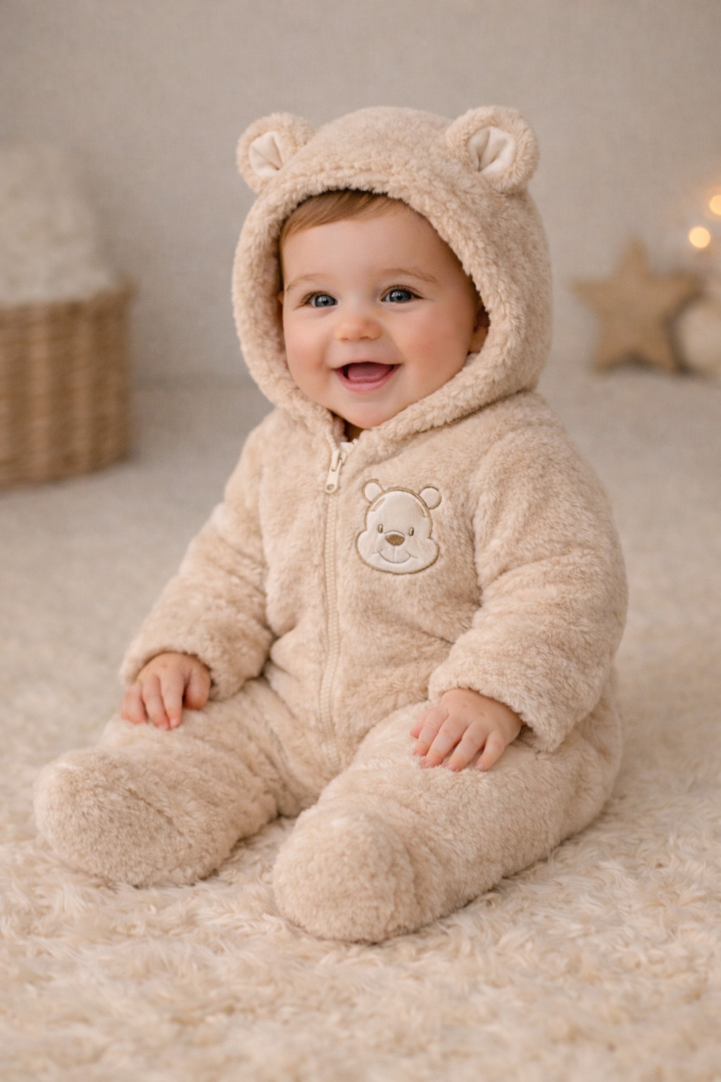 salopeta blanita bebe