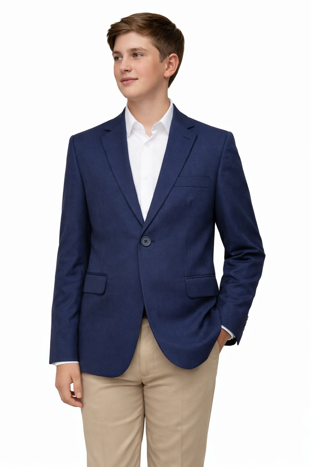 sacou elegant baieti bleumarin (4)