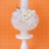 Lumanare botez IVORY Flower