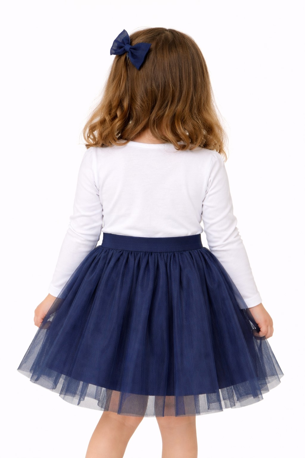 fusta tulle fete bleumarin1