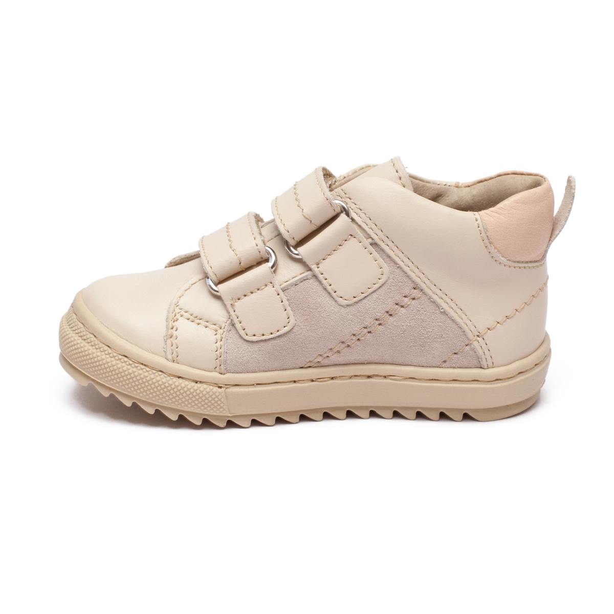Ghetute fete din piele cu talonet 319 roz-18-25-2