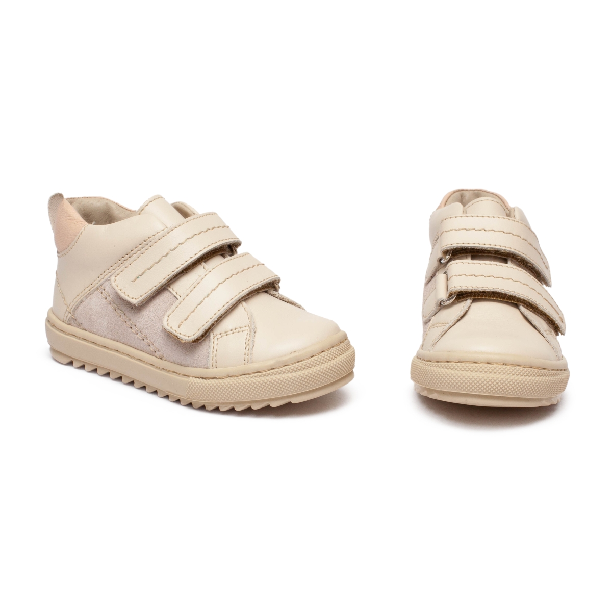 Ghetute fete din piele cu talonet 319 roz-18-25-3