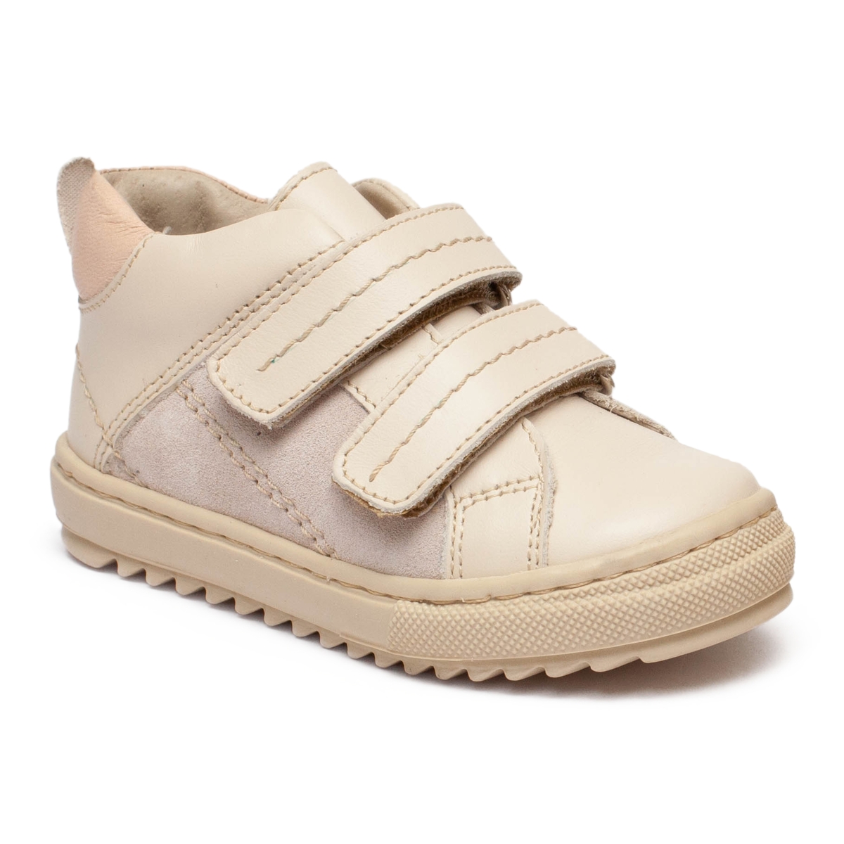 Ghetute fete din piele cu talonet 319 roz-18-25