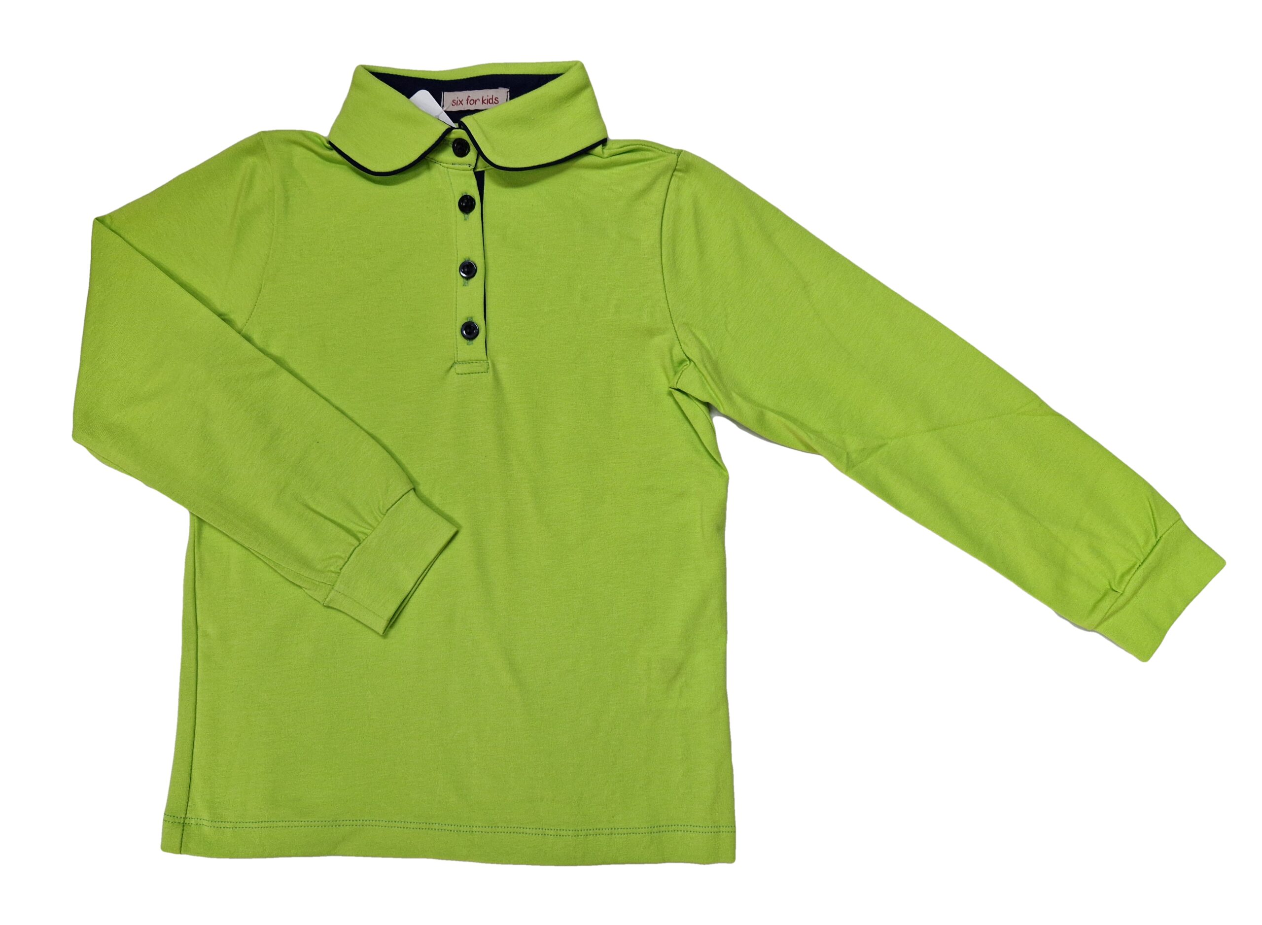 Bluza scoala fete GABRIELA ML verde contrast