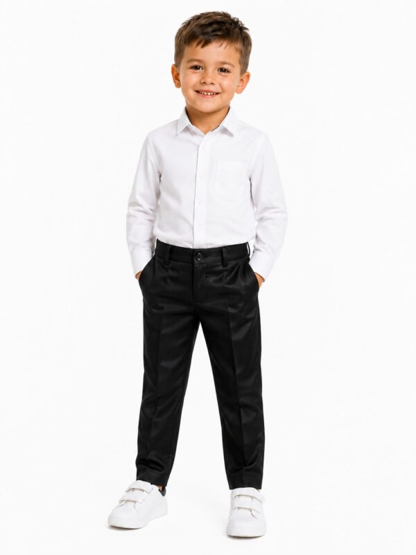 Pantaloni eleganti baieti EXCELLENCE negri