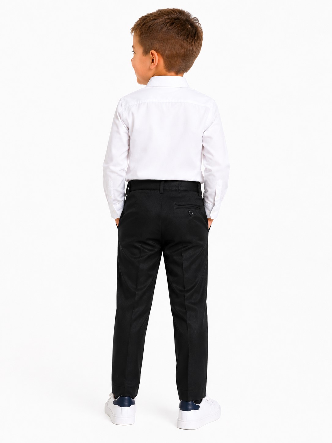Pantaloni eleganti baieti EXCELLENCE negri1