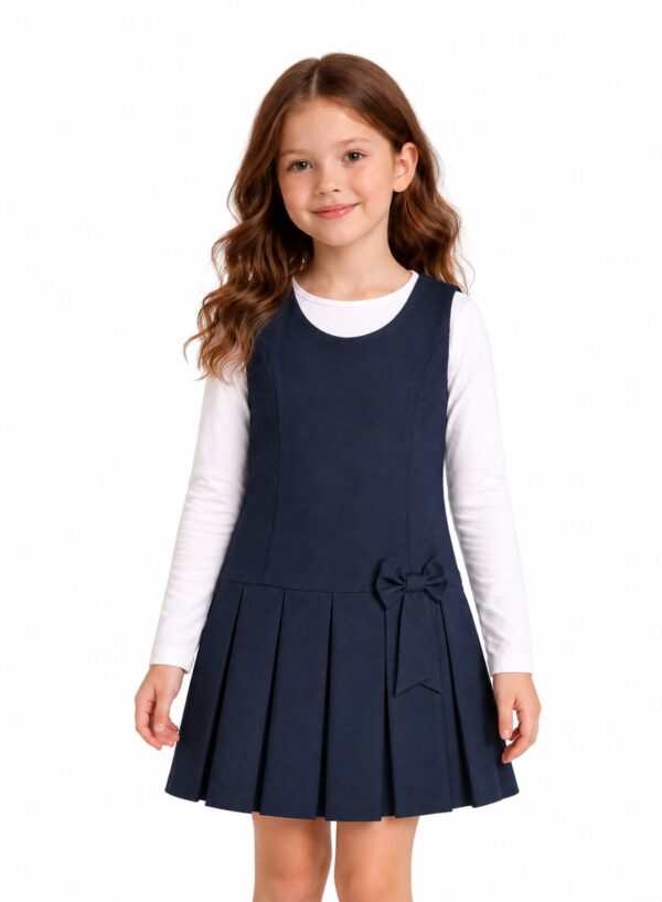 Sarafan bleumarin fete ADELA T2 (talia 2)