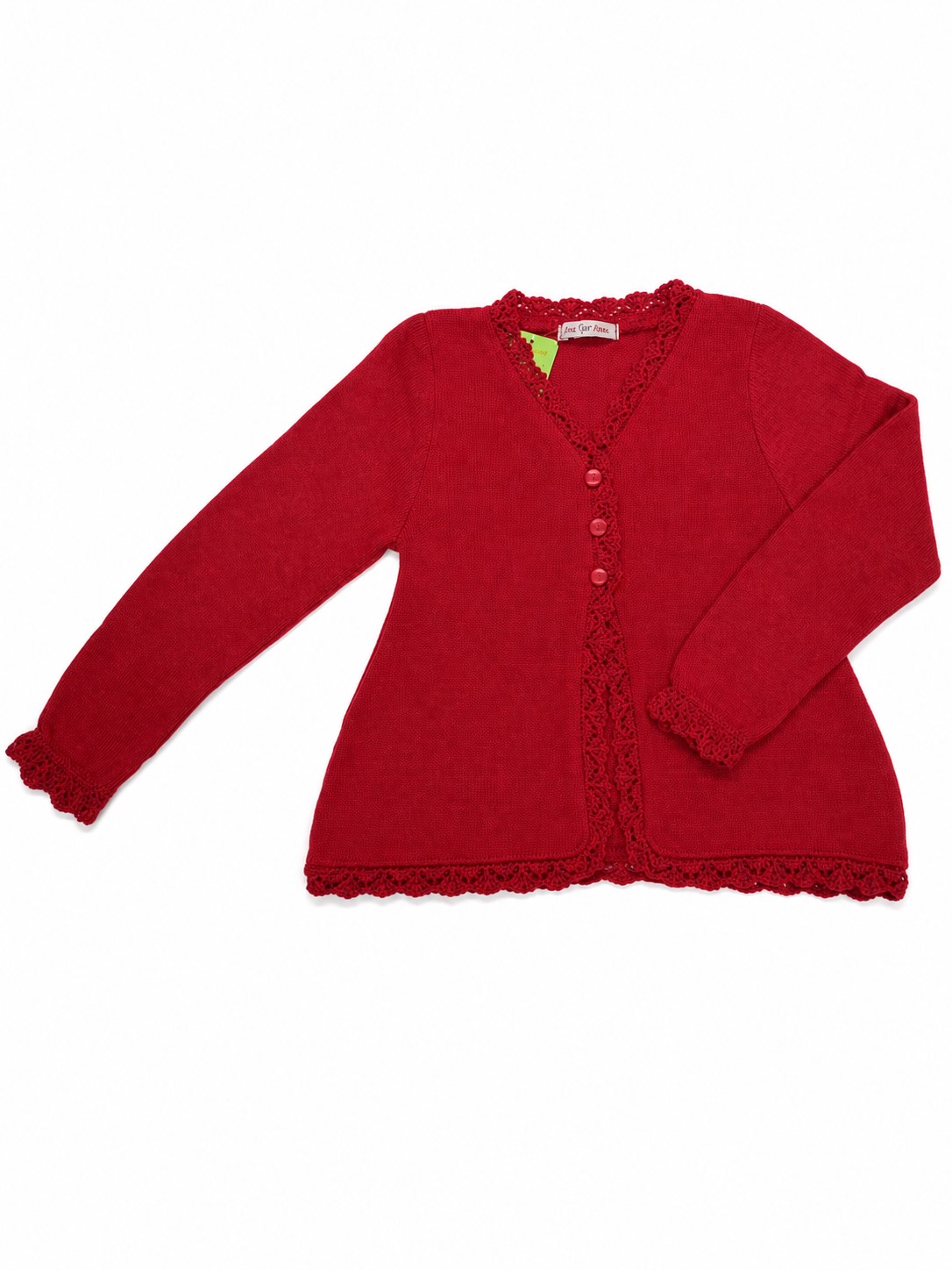 cardigan fete rosu Antonia