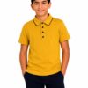Tricou polo baieti GABRIEL galben