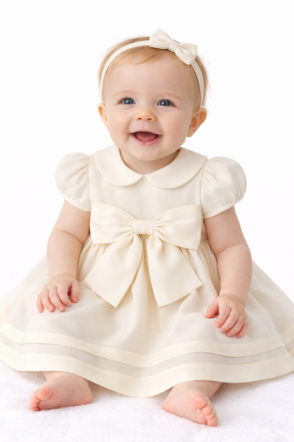 Rochita botez fete BABY DIANA ivory