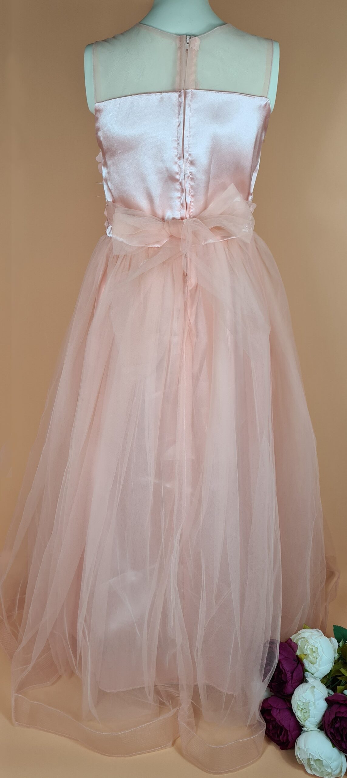 Rochie de ocazie fete DORA somon1