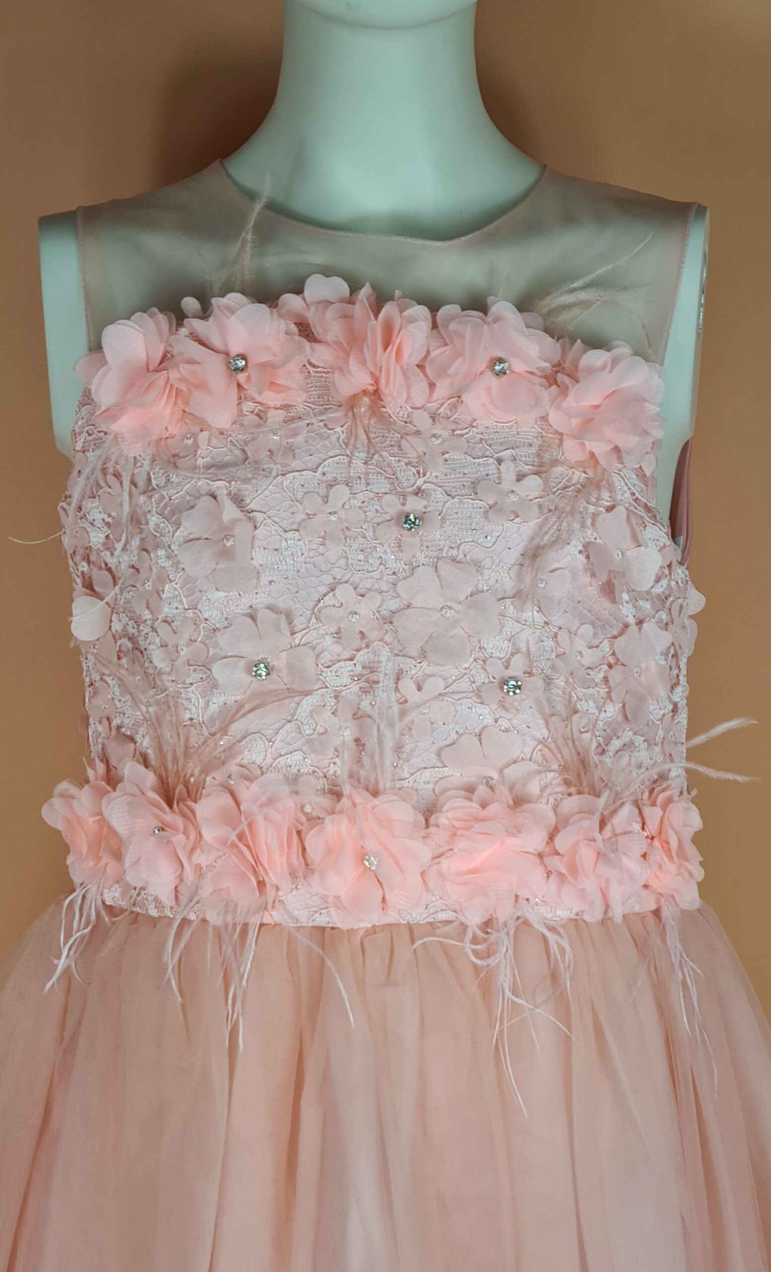 Rochie de ocazie fete DORA somon2