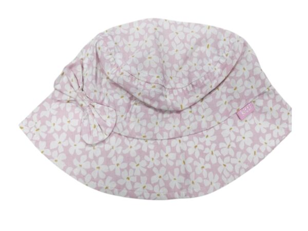 Palarie de vara LILY FLOWERS 4-8 ani, roz