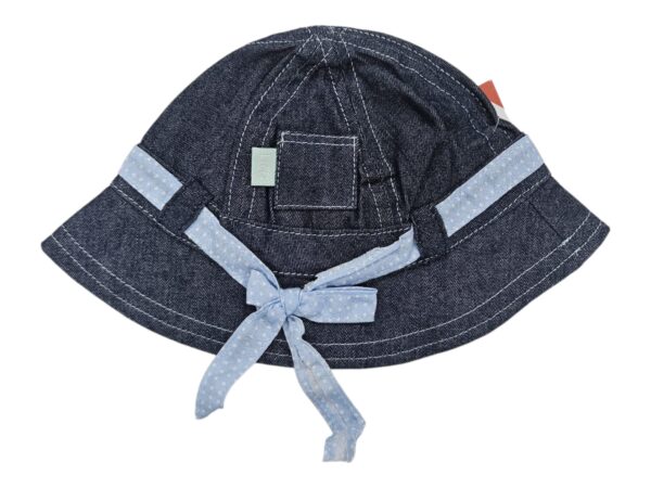Palarie fete BEACH 4-8 ani, darkblue blug