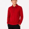 Bluza baieti GABRIEL rosu contrast