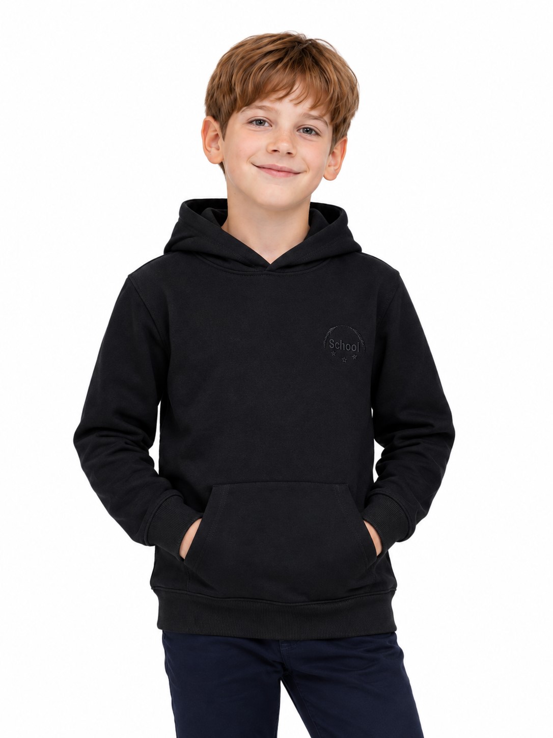 Hanorac copii SCHOOL negru