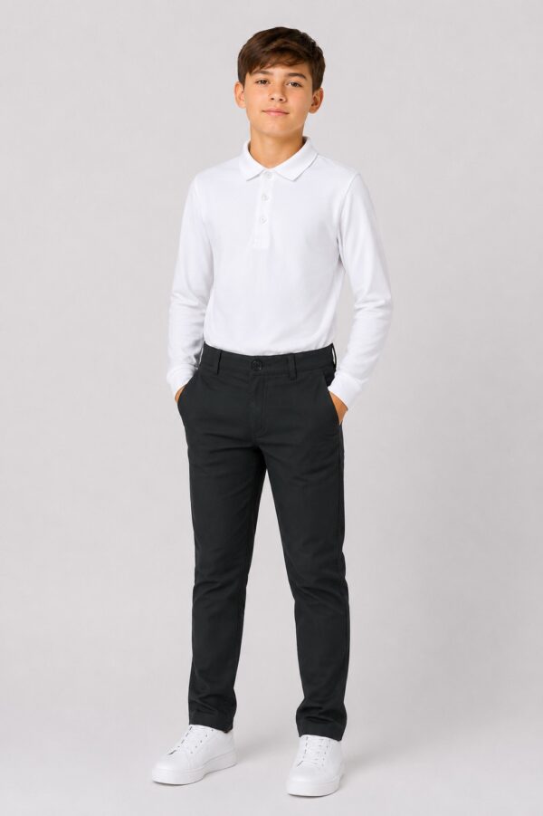 Pantaloni scoala baieti PRAGA negri