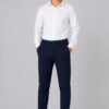Pantaloni scoala baieti PRAGA bleumarin