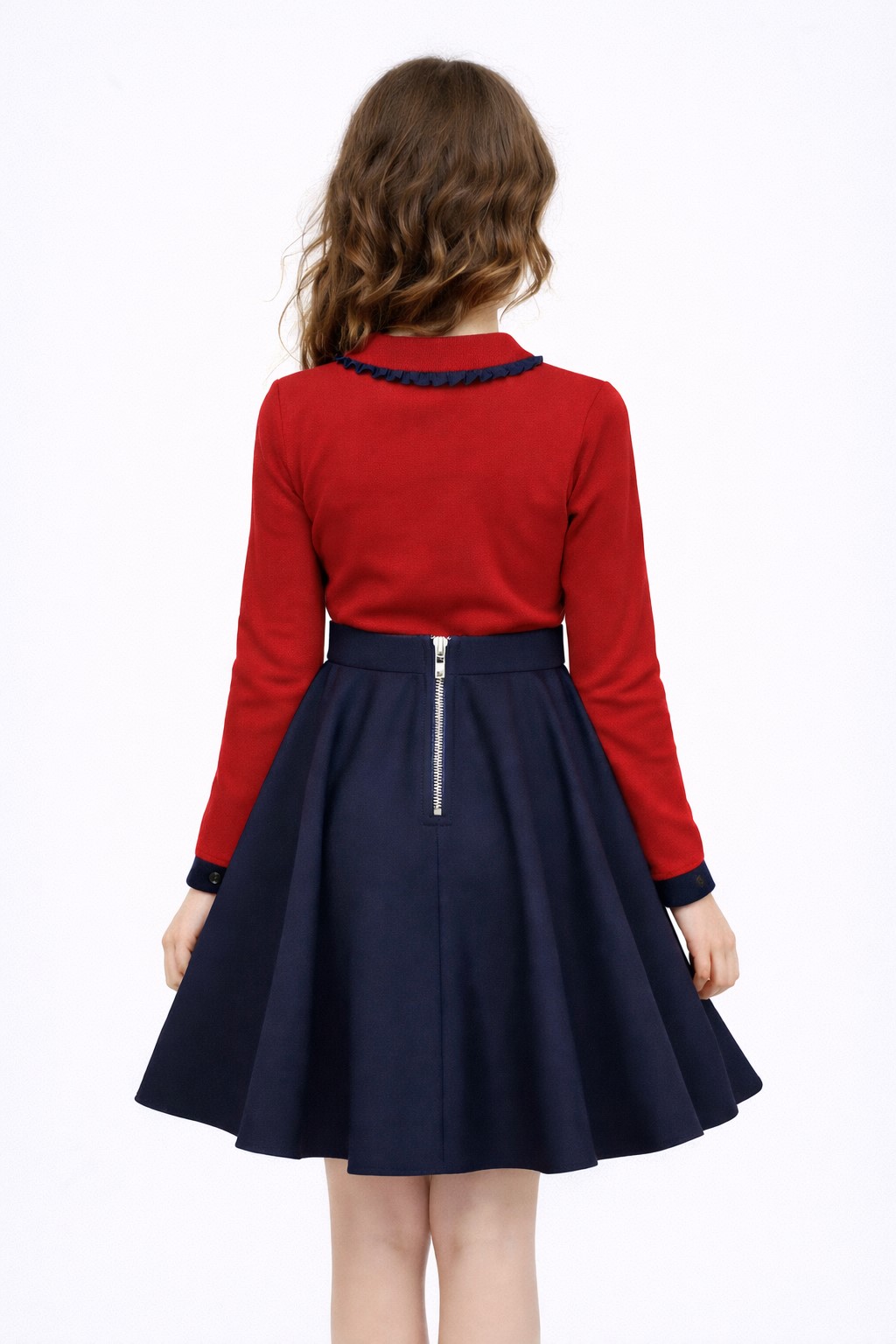 bluza scoala fete iulia rosie3