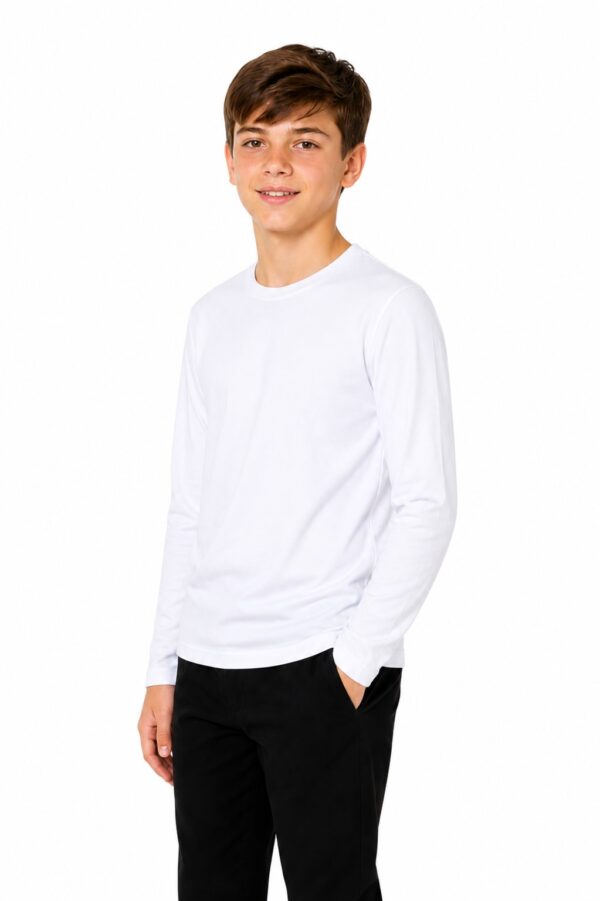 Bluza alba copii ADAMO