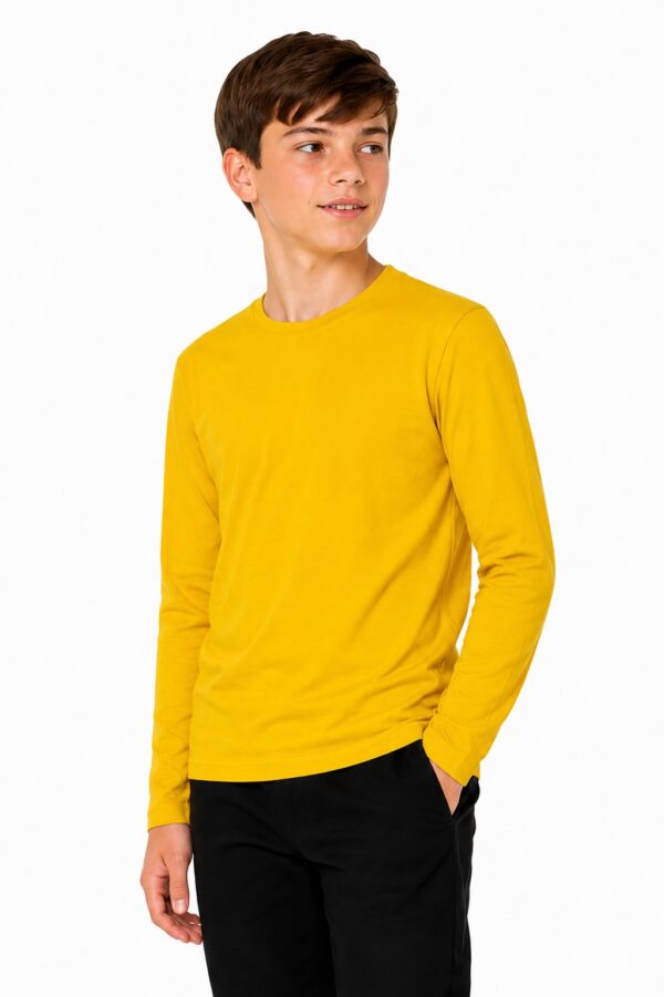 Bluza galbena copii ADAMO maneca lunga