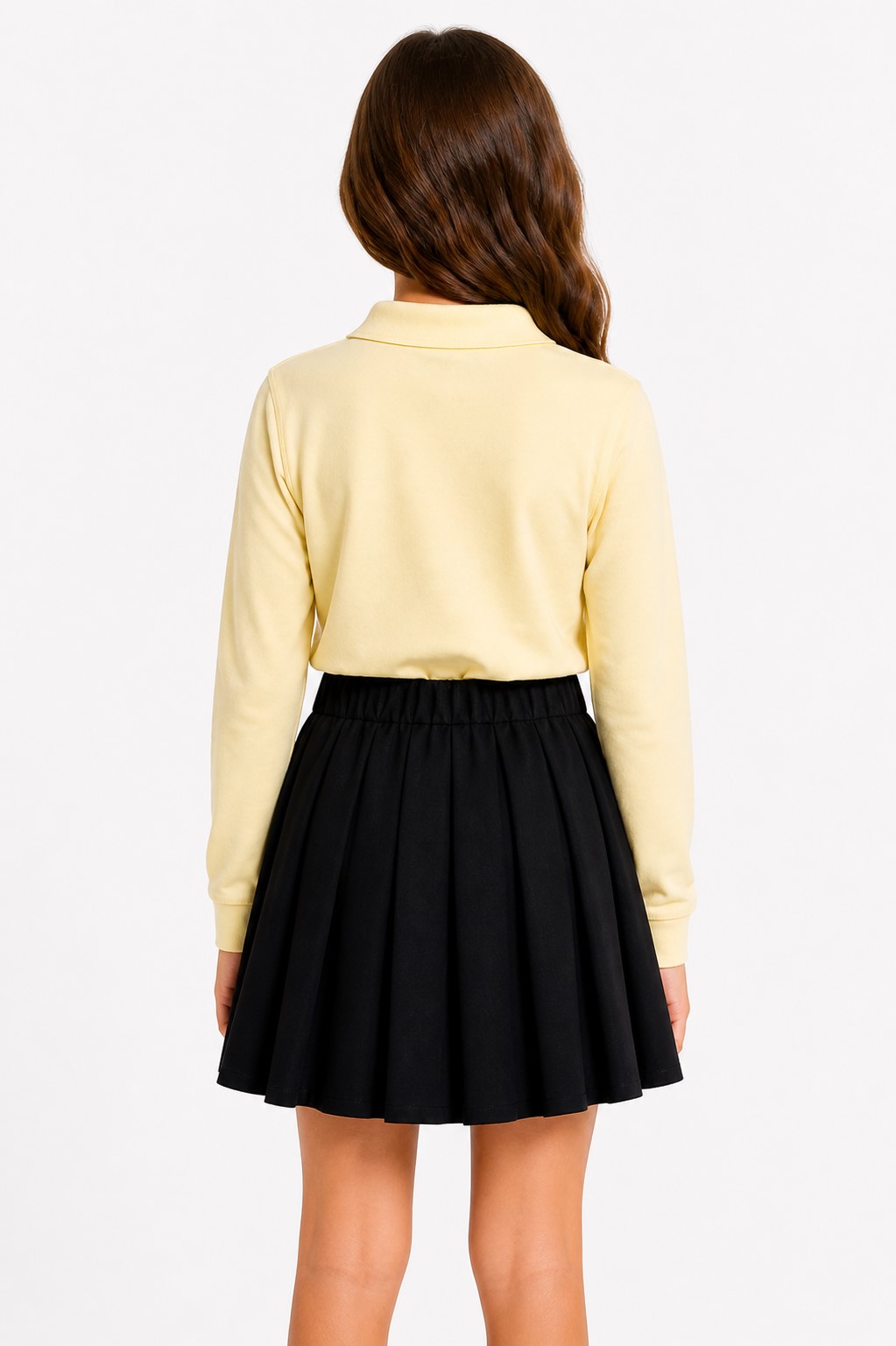 Bluza polo copii REMUS galben1