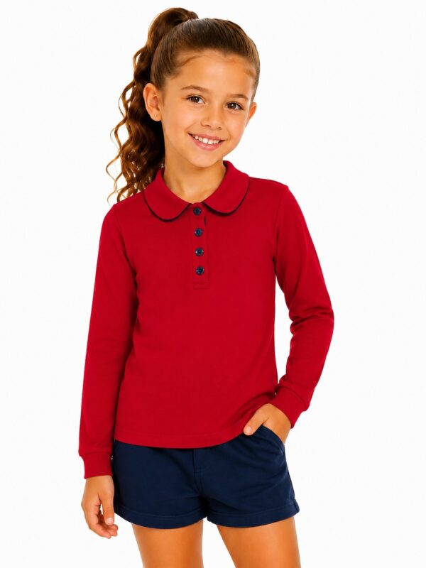 Bluza scoala fete GABRIELA rosu