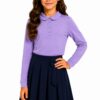 Bluza scoala fete GABRIELA lila