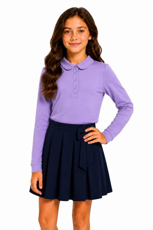 Bluza scoala fete GABRIELA lila