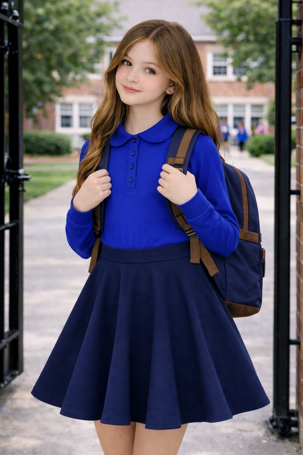 bluza fete scoala indigo Gabriela2