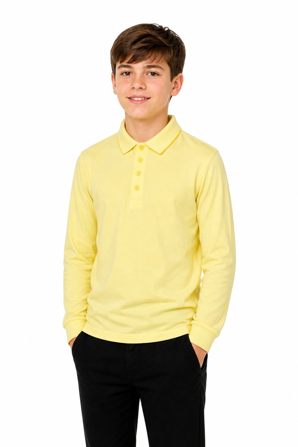 bluza galbena scoala baieti Gabriel