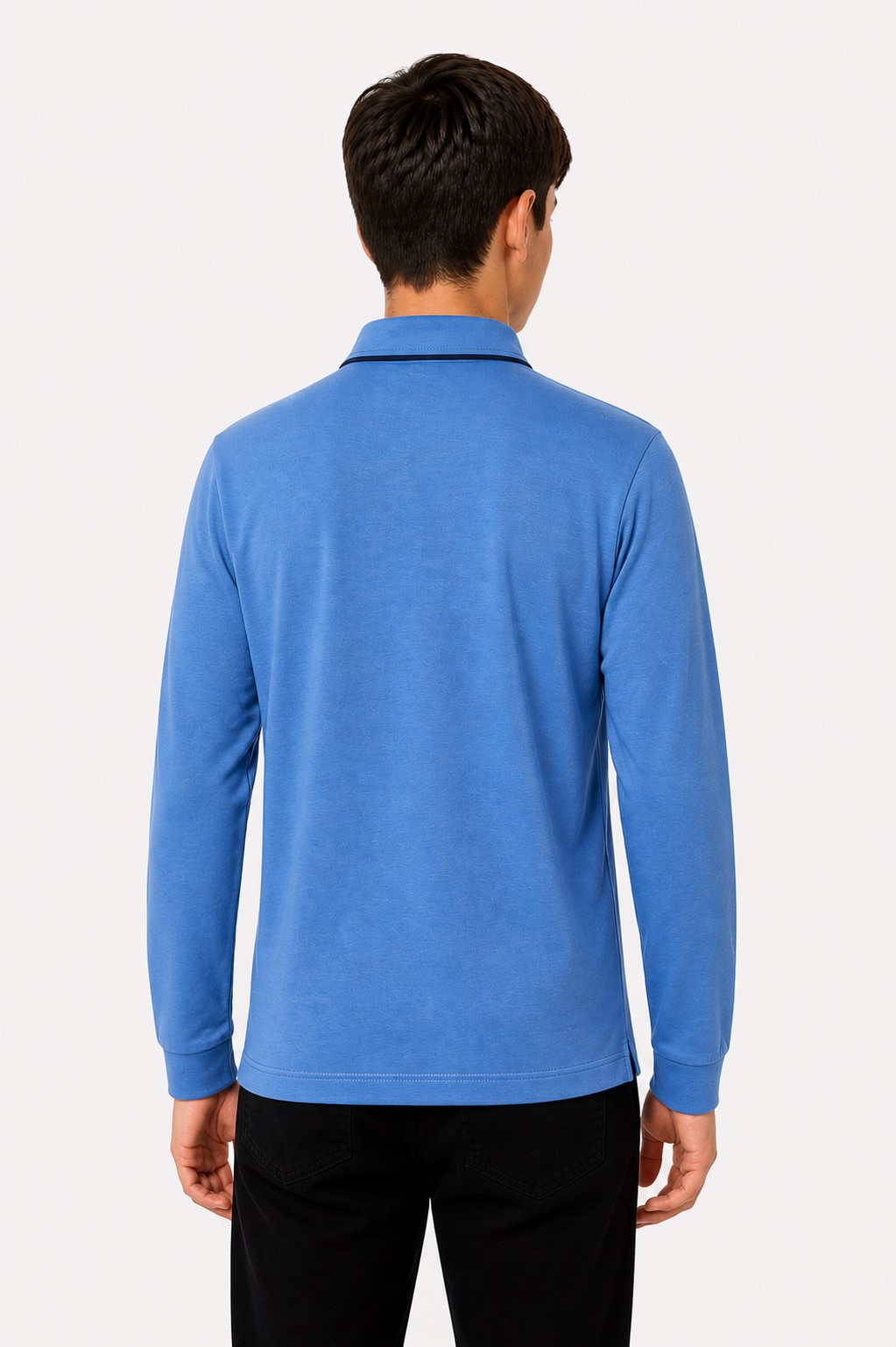 bluza scoala baieti Gabriel albastru1