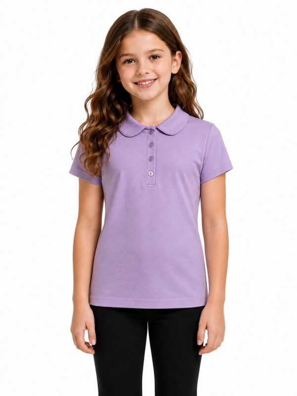Tricou scoala fete GABRIELA lila