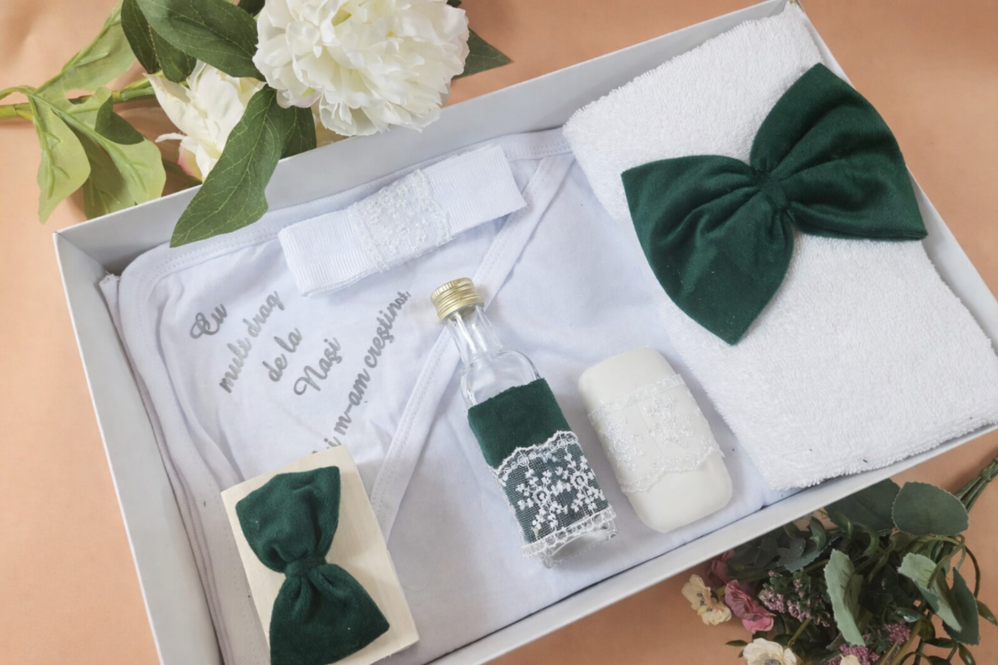 trusou botez funda verde