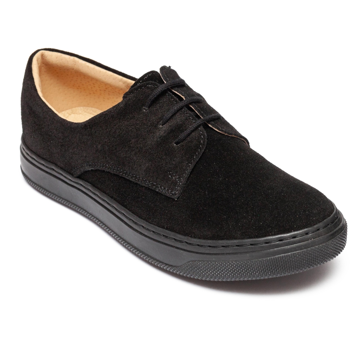 Pantofi-copii-scoala-din-piele-intoarsa-207-negru-TS-26-37
