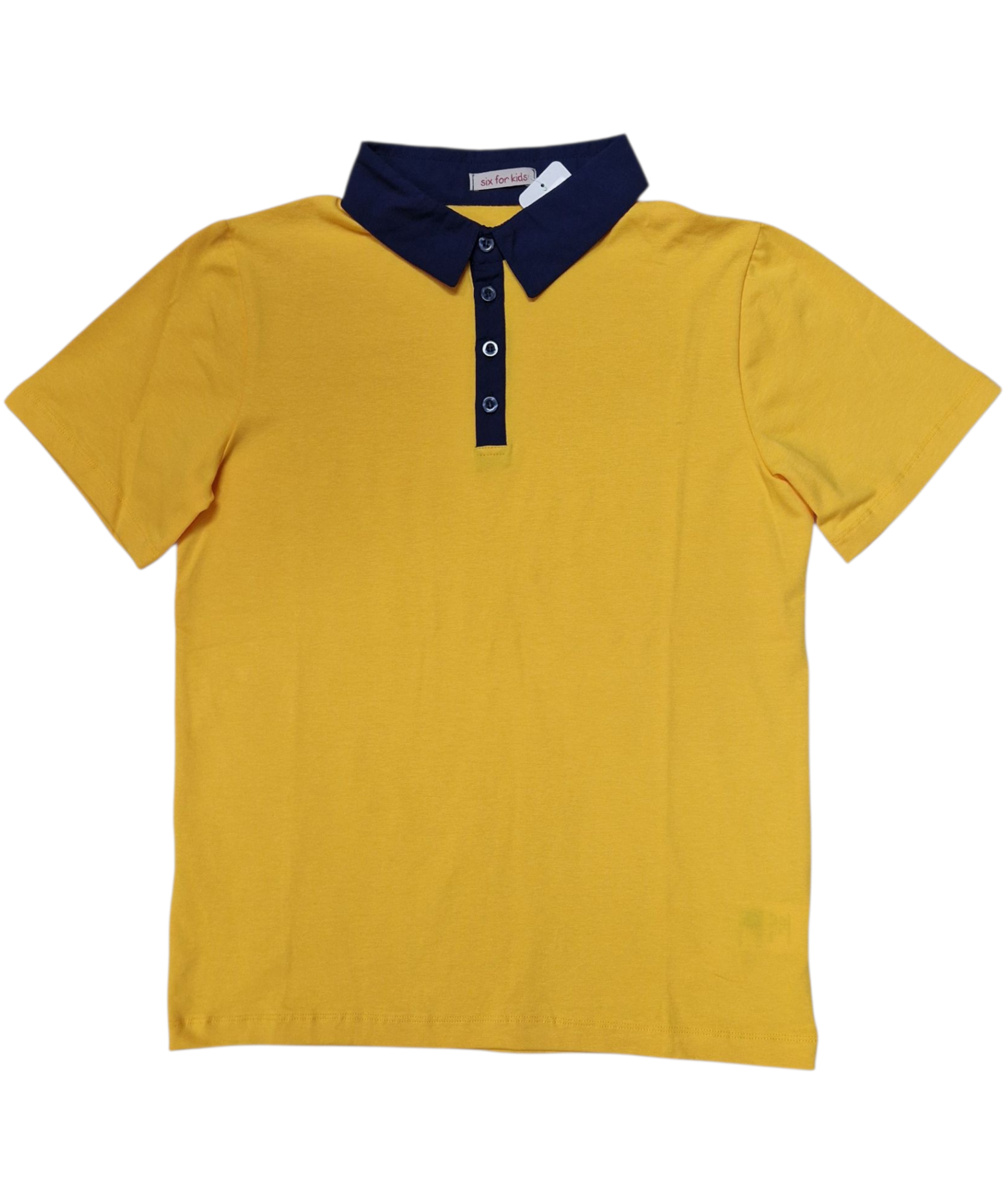 Tricou polo baieti Roma galben