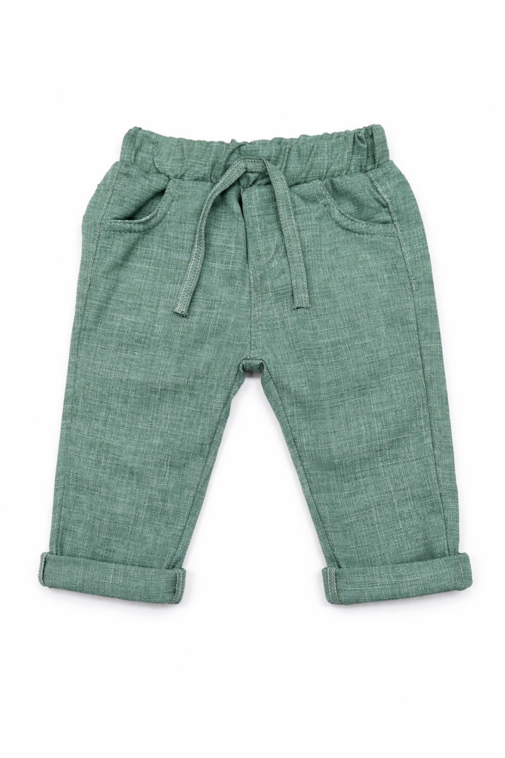 costum botez baieti CAROL verde1