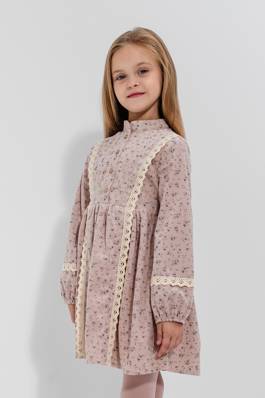 rochie fete Karin 116-134 roz (6)