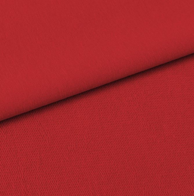 material french terry rosu